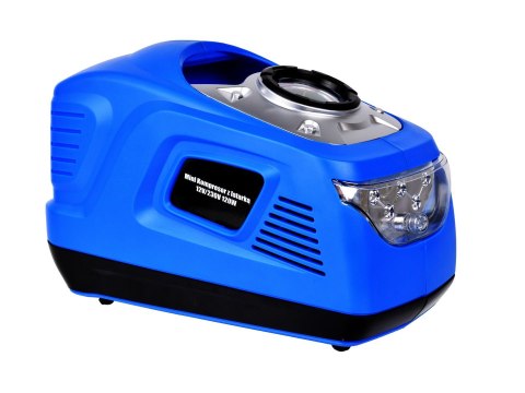 Mini Kompresor z latarką 12V/230V 100W(4) Geko