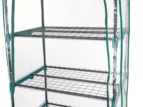 Mini szklarnia ogrodowa - balkonowa 5 półek (1) Geko