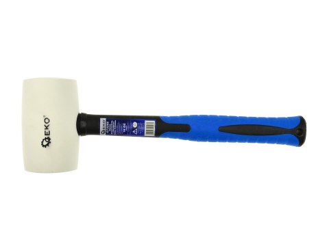 Młotek gumowy 16 OZ/600G/ biały Geko Premium r.fiberglass(24/48) Geko