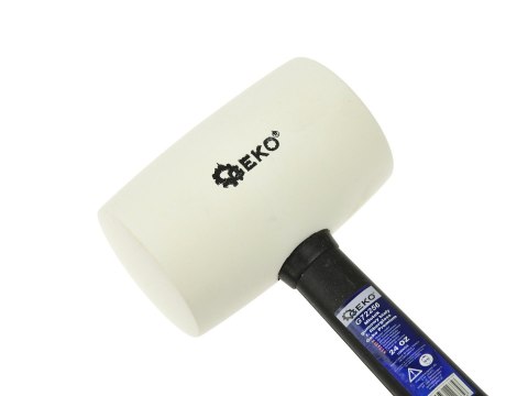 Młotek gumowy 24 OZ/850G/biały Geko Premium r.fiberglass (6/24) Geko