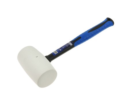 Młotek gumowy 32 OZ/1100G/biały Geko Premium r.fiberglass(12/24) Geko
