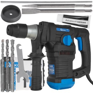 Młotowiertarka - młot udarowy 1500W 6J SDS /walizka/ (2) Geko