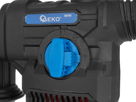 Młotowiertarka - młot udarowy 1500W 6J SDS /walizka/ (2) Geko