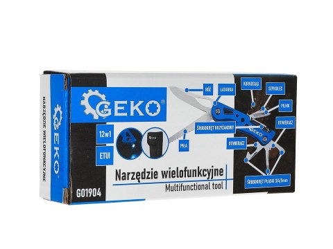 Multitool wielofunkcyjny SPARK BLACK SURVIVAL SERIES (40) Geko