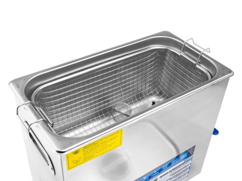 Myjka Ultradźwiękowa 180W 6L (1) Geko