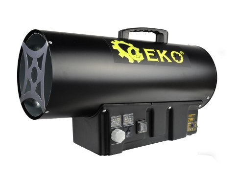 Nagrzewnica gazowa z reduktorem i termostatem 65KW (1) Geko