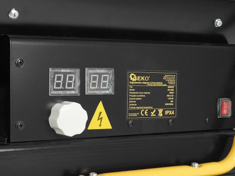 Nagrzewnica olejowa z odprowadzaczem spalin 25KW (1) Geko