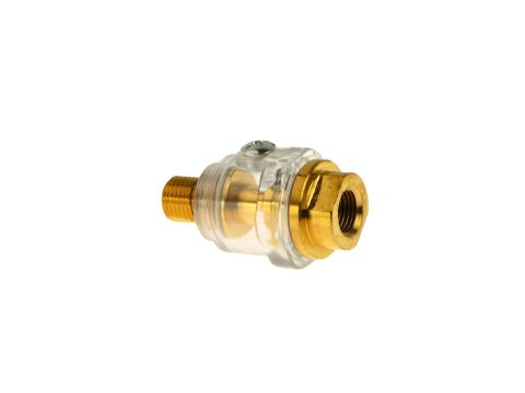 Naolejacz przelotowy 1/4" do narzędzi pneumatycznych (100/125) Geko