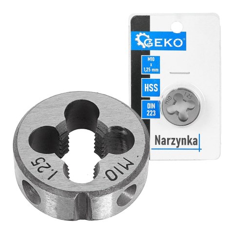 Narzynka M10 x 1,25mm (150/300) Geko