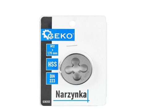 Narzynka M12 x 1,75mm (75/150) Geko