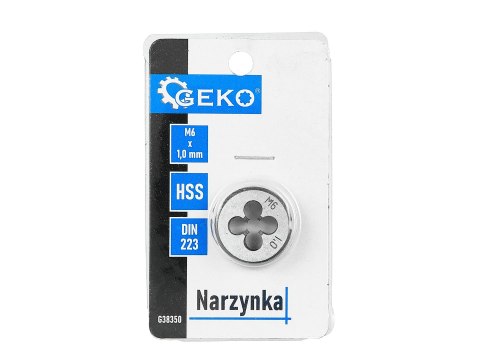 Narzynka M6 x 1,0mm (150/300) Geko