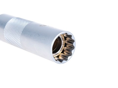 Nasadka cienkościenna z przegubem do świec 14mm 3/8" CrV Geko