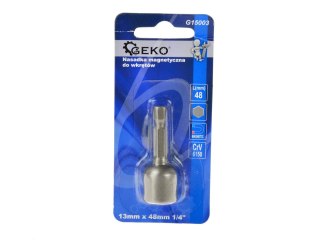 Nasadka magnetyczna do wkrętów 13mmx48mm 1/4"/typ Farmer/ (200) Geko