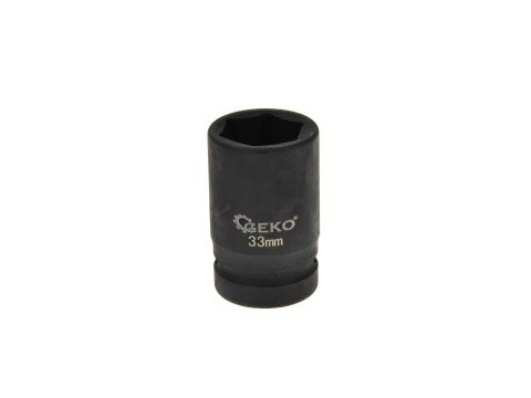 Nasadka udarowa 1" 33mm czarna Geko