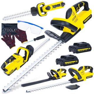 Nożyce akumulatorowe do żywopłotu 520mm 2x2.0Ah 21V (4) Geko