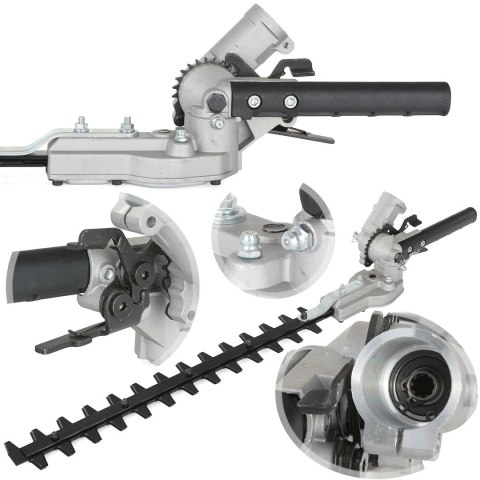 Nożyce do żywopłotu - przystawka do kosy spalinowej 28mm 9 frezów (12) Geko