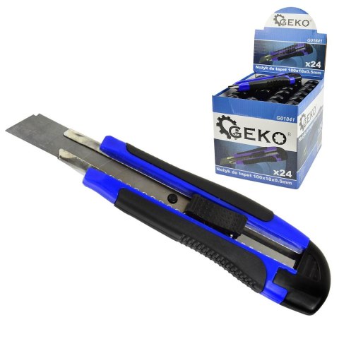 Nożyk do tapet 100x18x0.5mm typ nr.1 (24/144) Geko