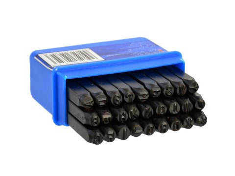 Numeratory litery 4mm/27el. (40/50) Geko