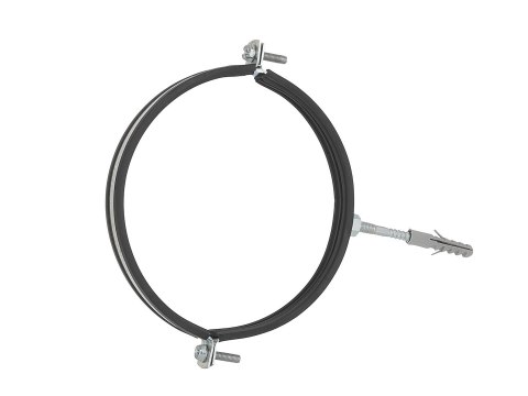 Obejma metalowa z gumą do rur 8" 200-212mm (50) Geko