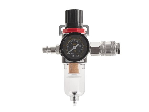 Odwadniacz z filtrem powietrza reduktor 1/4" Geko