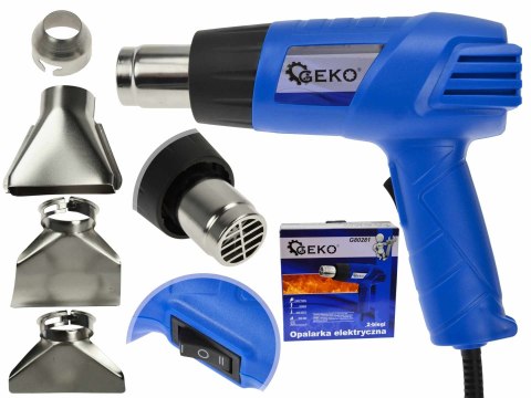 Opalarka elektryczna 2000W dysze (10) Geko