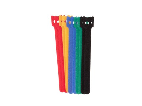 Opaska rzep - organizer do kabli 150mm x 12mm - zestaw 12szt (1000) Geko