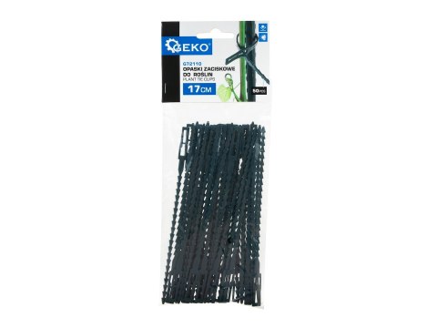 Opaski zaciskowe do roślin 17cm- 50szt. (80) Geko