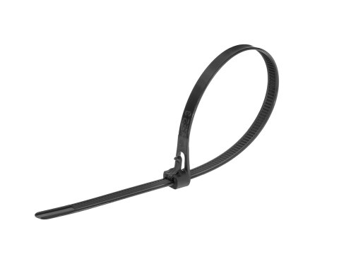 Opaski zaciskowe wielokrotnego użytku 7.5x250mm 100szt. (75) Geko