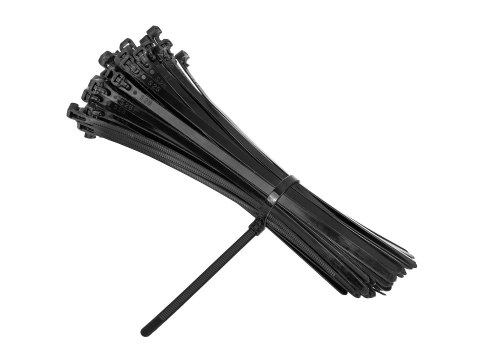 Opaski zaciskowe wielokrotnego użytku 7.5x250mm 100szt. (75) Geko