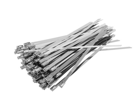 Opaski zaciskowe ze stali nierdzewnej 4.6x200mm 100szt. (50) Geko