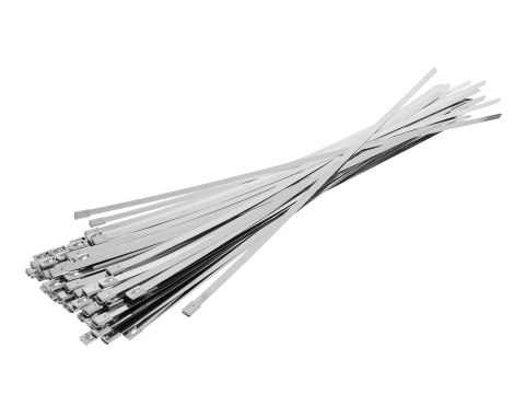 Opaski zaciskowe ze stali nierdzewnej 7.9x300mm 100szt. (25) Geko