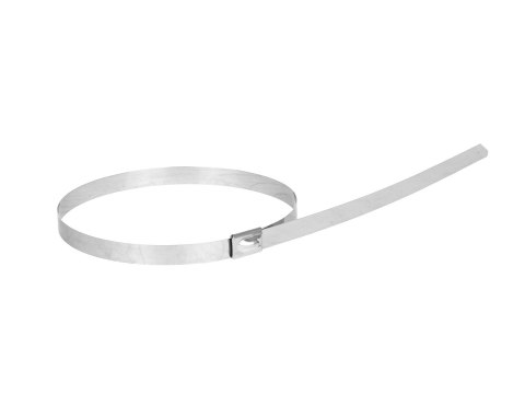 Opaski zaciskowe ze stali nierdzewnej 7.9x350mm 100szt. (25) Geko