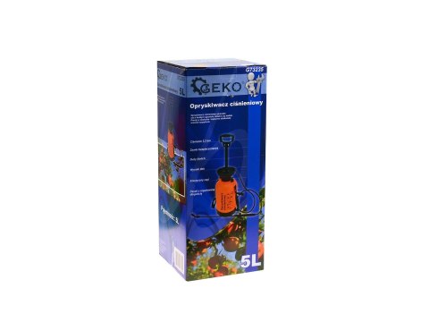 Opryskiwacz ciśnieniowy 5L ORANGE (6) Geko