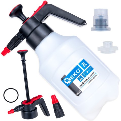 Opryskiwacz do chemii - zmywacza hamulców 2L (20) Geko