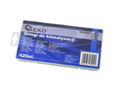 Oringi do klimatyzacji 420el.(24) Geko