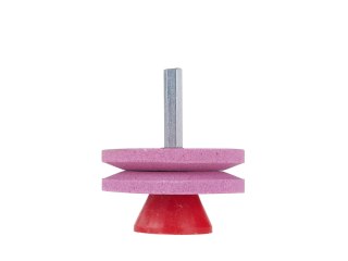 Ostrzałka do noży kosiarek na wiertarkę/wkrętarkę 2x53mm HEX (100) Geko
