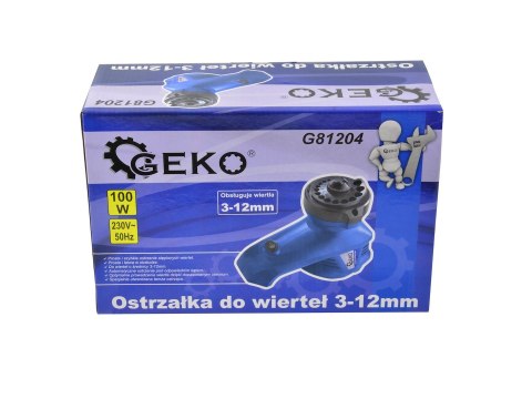 Ostrzałka do wierteł 3-12mm 100W (10) Geko