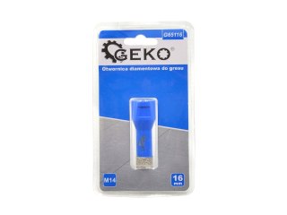 Otwornica diamentowa do gresu 16mm M14 PROFI (50) Geko