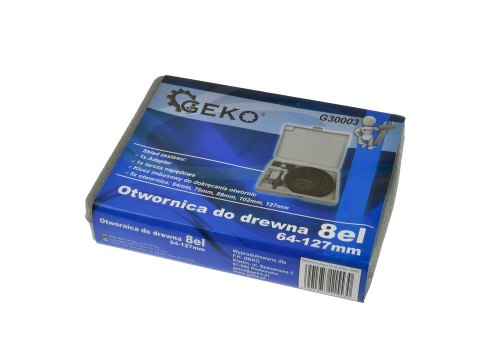 Otwornica do drewna 8el 64-127mm GEKO (20) Geko