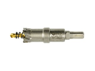 Otwornica widiowa - koronka do metalu 20mm z wiertłem tytanowym (100) Geko