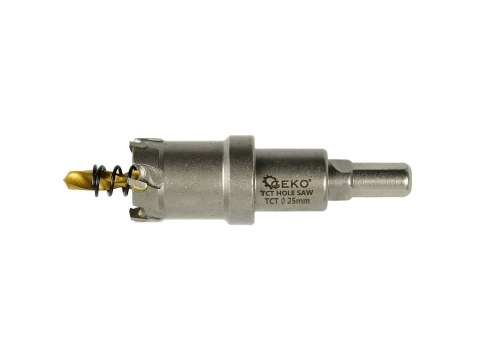 Otwornica widiowa - koronka do metalu 25mm z wiertłem tytanowym (100) Geko