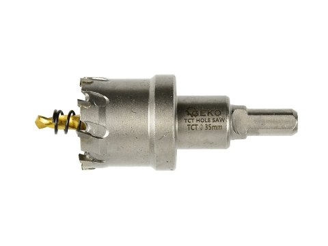 Otwornica widiowa - koronka do metalu 35mm z wiertłem tytanowym (100) Geko