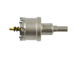 Otwornica widiowa - koronka do metalu 40mm z wiertłem tytanowym (100) Geko
