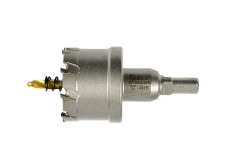 Otwornica widiowa - koronka do metalu 45mm z wiertłem tytanowym (60) Geko