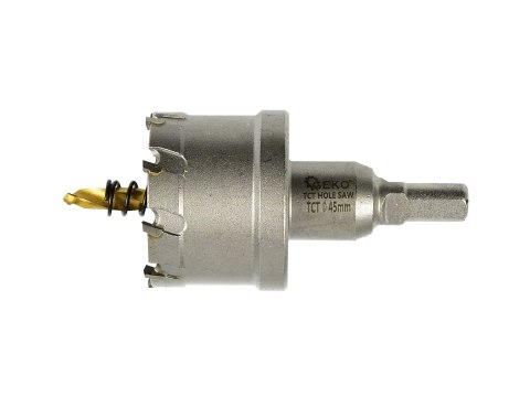 Otwornica widiowa - koronka do metalu 45mm z wiertłem tytanowym (60) Geko