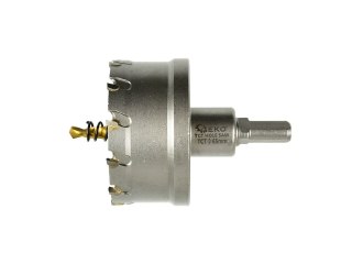 Otwornica widiowa - koronka do metalu 65mm z wiertłem tytanowym (30) Geko