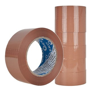 Pakowa taśma klejąca 48mm x 132m - brązowa (6/48) Geko