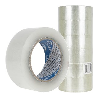 Pakowa taśma klejąca 48mm x 132m - przezroczysta (6/48) Geko