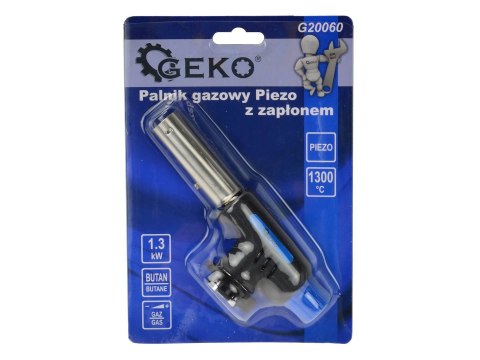 Palnik gazowy Piezo z zapłonem (10/100) Geko