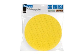 Papier ścierny na dysk - krążek z otworami 225mm P80 /żyrafa/ (10/100/500) Geko
